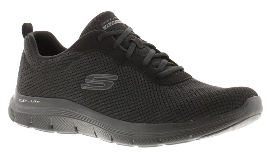 Skechers Flex Appeal 4.0 Black Women S Trainers Wynsors