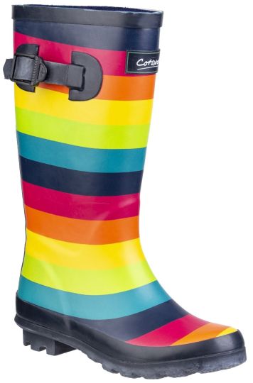 Cotswold Rainbow Multicoloured Girls Boots Wynsors