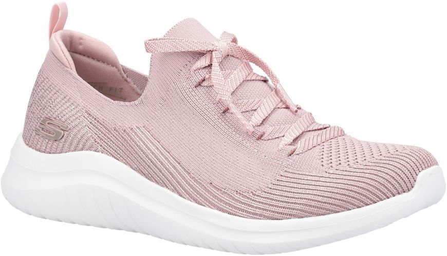Skechers Ultra Flex 2.0 Laser Mauve Womens Trainers Wynsors