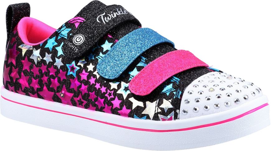 Skechers Sparkle Rayz Assorted Girls Trainers Wynsors