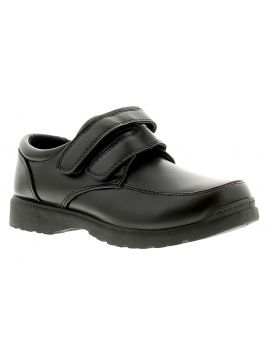 boys school shoes black