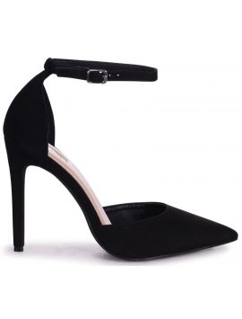 Whitney Black Suede