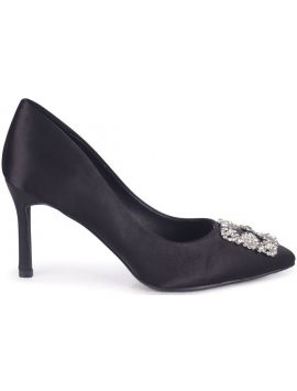 Danalina Black Satin