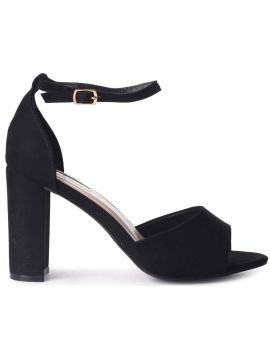 Kelly Black Suede
