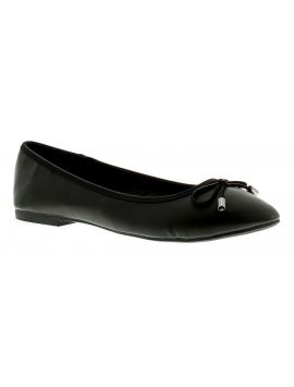 Platino Brittany Womens Flats Shoes Black 