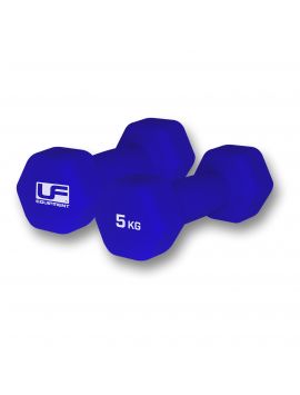Hex Dumbbells Blue