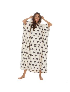 Plush Poncho White