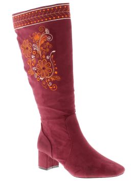 Embroidered Boot