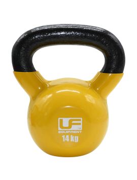 Cast Iron Kettlebell Yellow