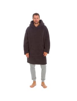 Borg Oversized Hoodi Grey
