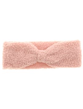 Teddy Fleece Headban Pink