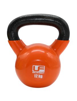 Cast Iron Kettlebell Orange