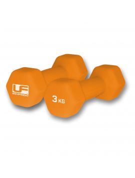 Hex Dumbbells Orange