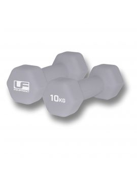 Hex Dumbbells Silver