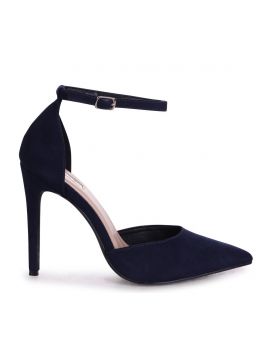 Whitney Navy Suede
