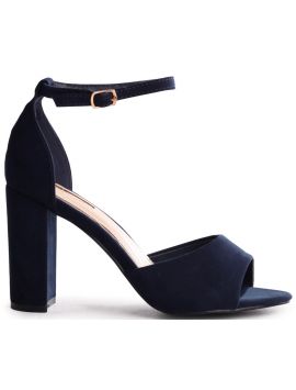 Kelly Navy Suede
