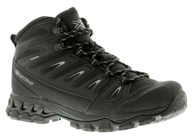 Karrimor Puma Mid Wt Black Grey Mens Boots Wynsors