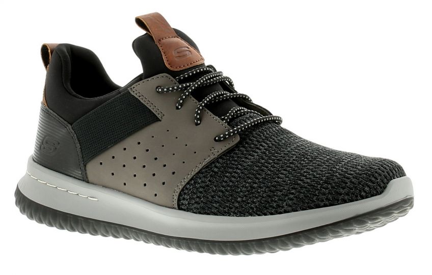 Skechers Delson Camben Black/Grey 