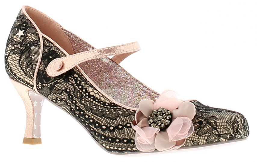 Joe Browns Couture Ladies Lace Bar Shoe Black Women S Shoes