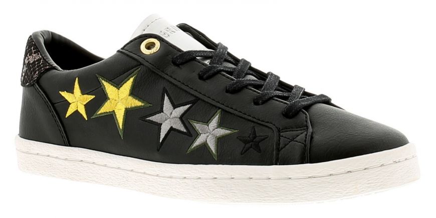 Superdry Priya Sleek Lo Black Star Emb Women S Trainers Wynsors