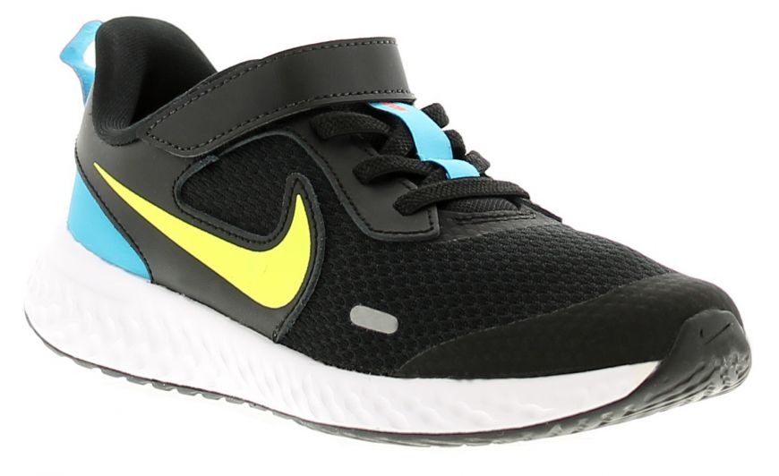 nike blue red yellow trainers