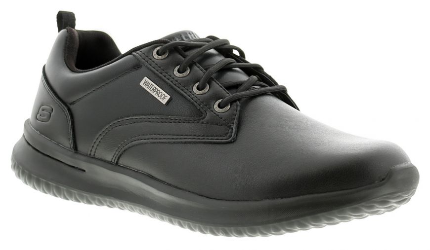 Skechers delson outlet antigo black