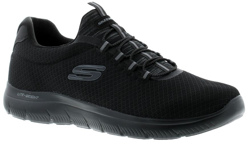 Skechers Summits Black | Men'S Trainers | Wynsors