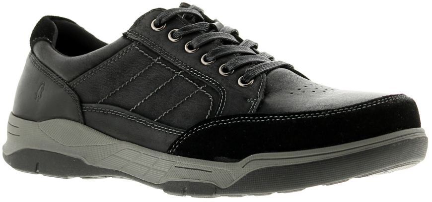 Hush Puppies Finley Black | Men'S Shoes | Wynsors