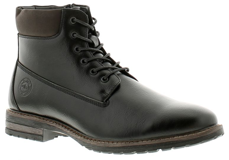 Wynsors Stuart Black Men S Boots Wynsors