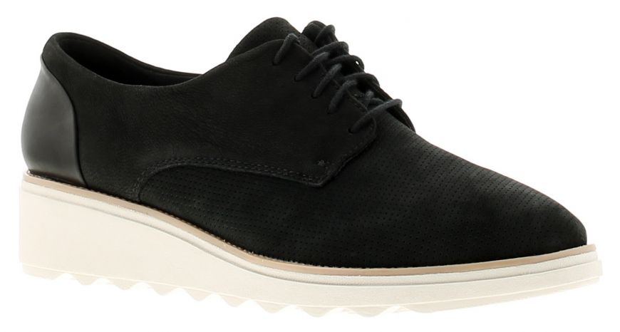 Clarks Sharon Crystal Black | Women'S Shoes | Wynsors