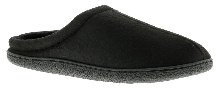 Dr Keller Fleece Black Men S Slippers Wynsors