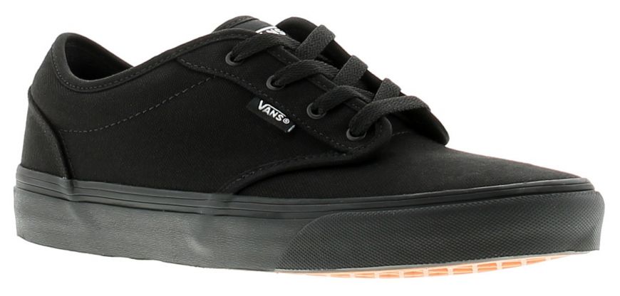 Vans Atwood Black Boys Shoes Wynsors