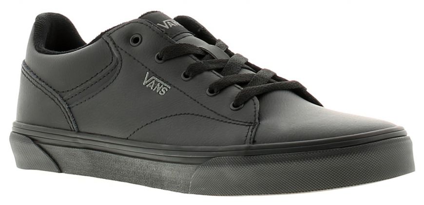Vans Seldan Black Boys Trainers Wynsors