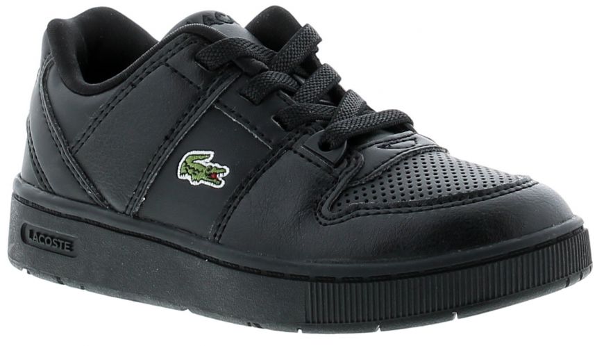 Lacoste Thrill Black Girls Trainers Wynsors