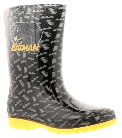 Batman Bolton Black Boys Boots Wynsors
