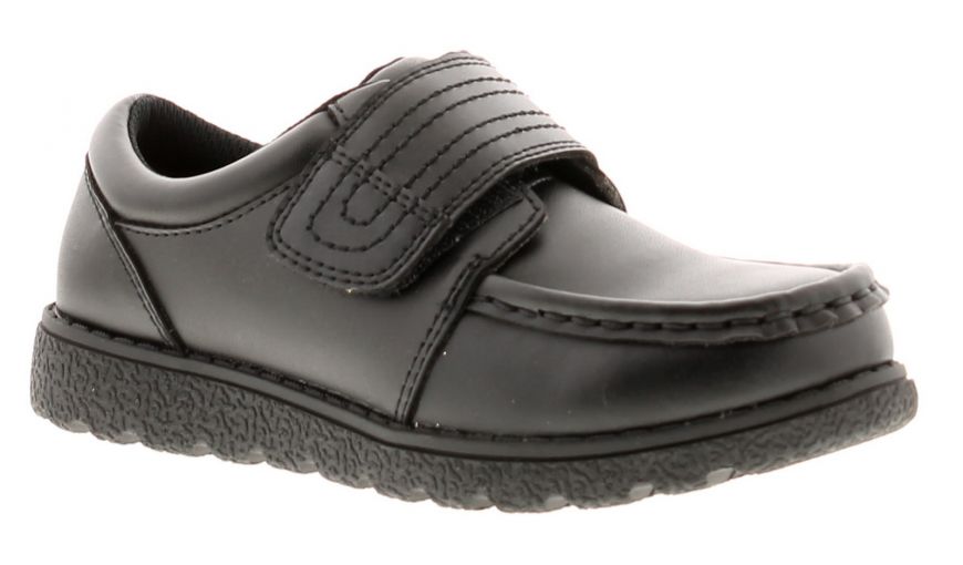 Buckle My Shoe Buckfast Black Boys Shoes Wynsors