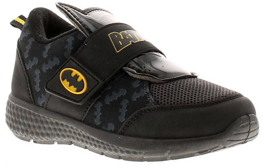 Batman Dorset Black Boys Trainers Wynsors