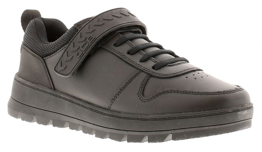 Jcb Strong Black Boys Shoes Wynsors