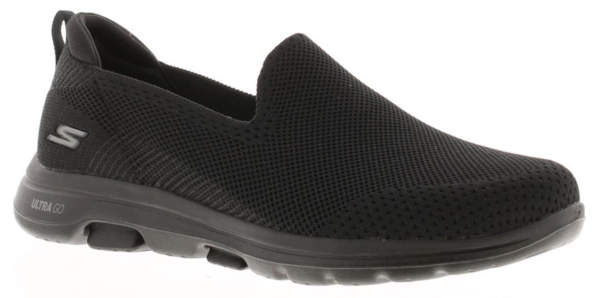 Skechers Go Walk 5 Prized Black | Women'S Trainers | Wynsors