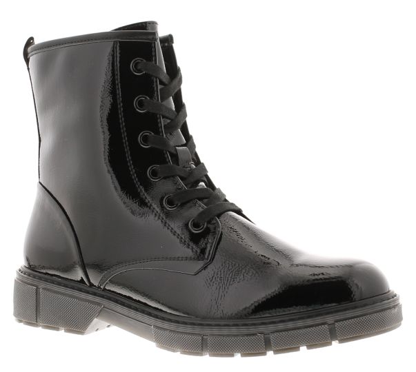 Marco Tozzi Maura Black Patent Women S Boots Wynsors