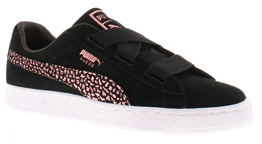 Puma suede on sale heart trainers