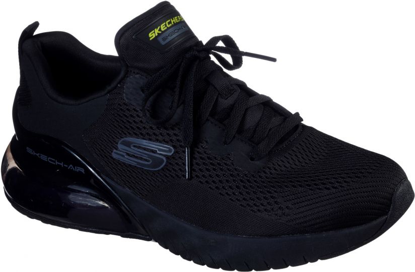 Skechers Skech-Air Stratus M Black | Mens Trainers | Wynsors