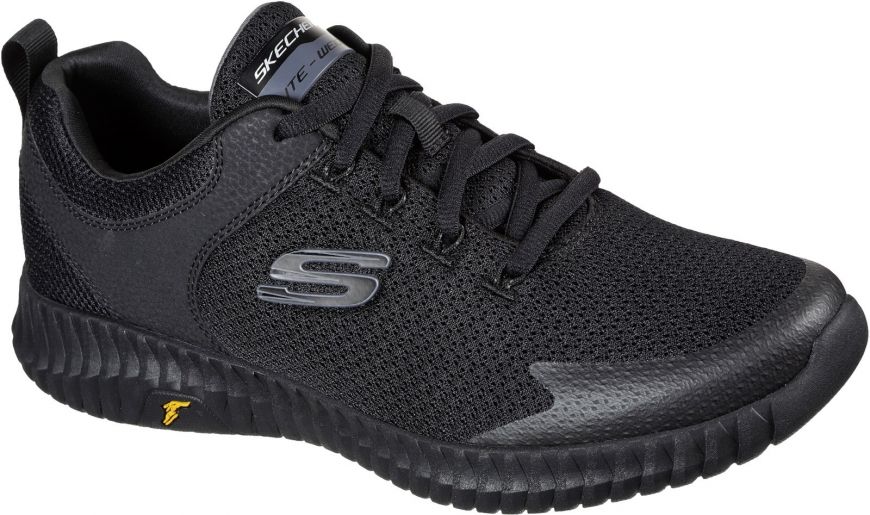 Skechers elite flex black sales