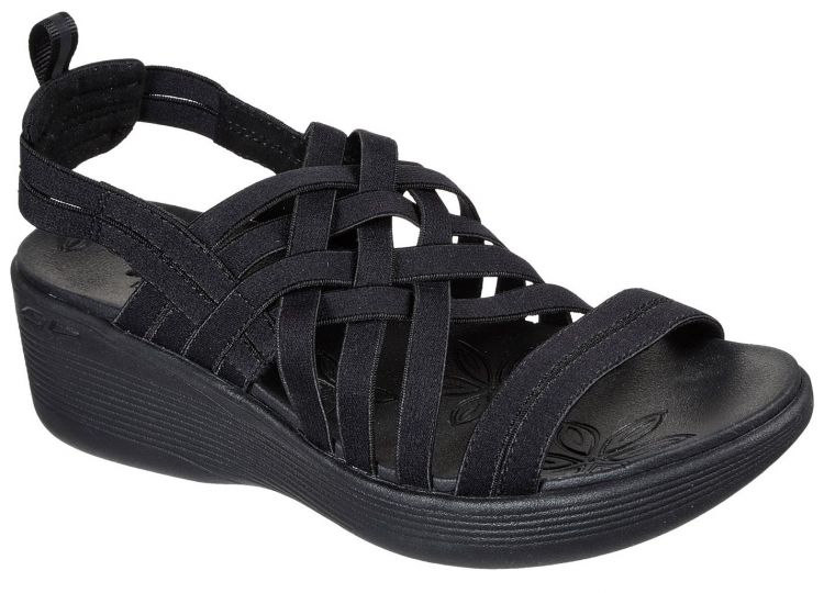 Skechers Pier-Lite Black | Women'S Sandals | Wynsors