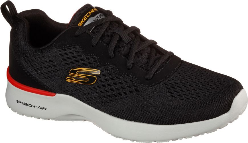 Skechers Skech-Air Tuned Up Black | Men'S Trainers | Wynsors