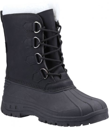 Cotswold Snowfall Black Women S Boots Wynsors