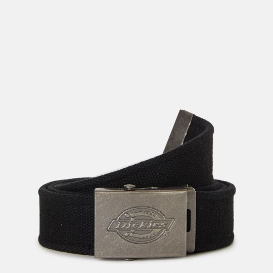 Dickies Canvas Belt Black Accessories Wynsors