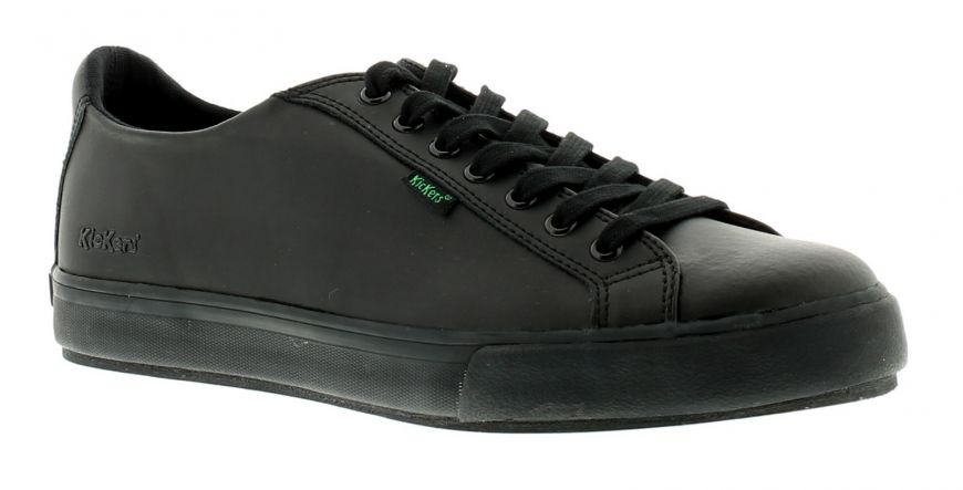 Kickers Tovni Lacer Leather Black 