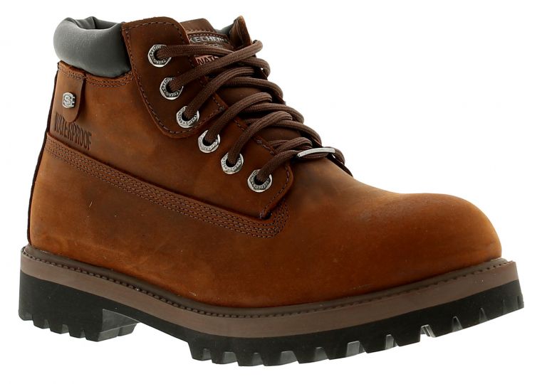 skechers verdict men's leather work boots