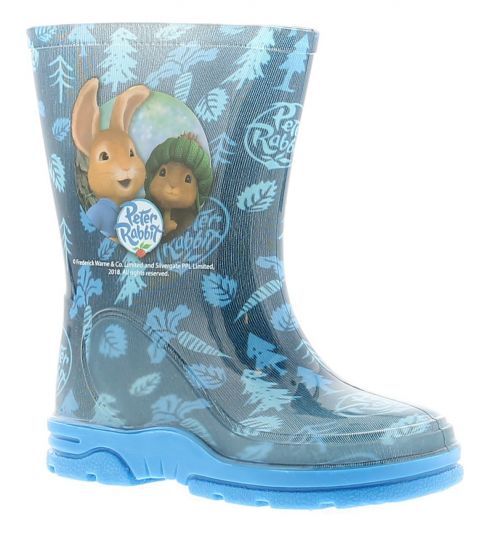 Peter Rabbit Papandayn Blue Boys Boots Wynsors